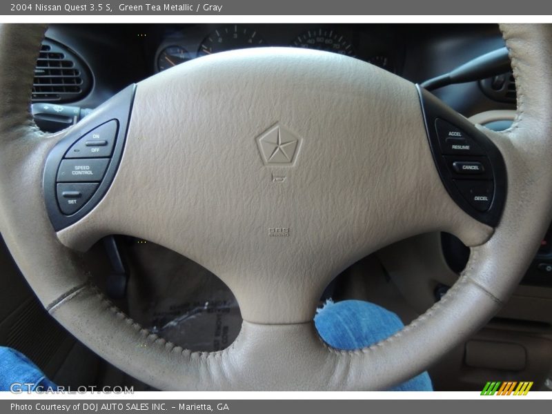 Green Tea Metallic / Gray 2004 Nissan Quest 3.5 S