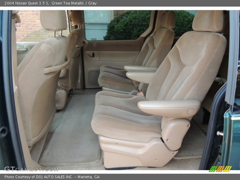 Green Tea Metallic / Gray 2004 Nissan Quest 3.5 S
