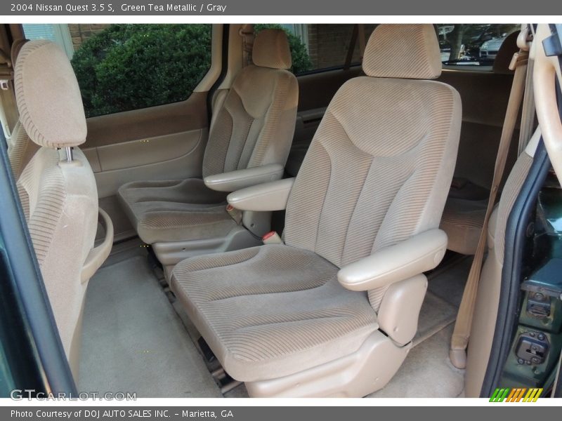 Green Tea Metallic / Gray 2004 Nissan Quest 3.5 S