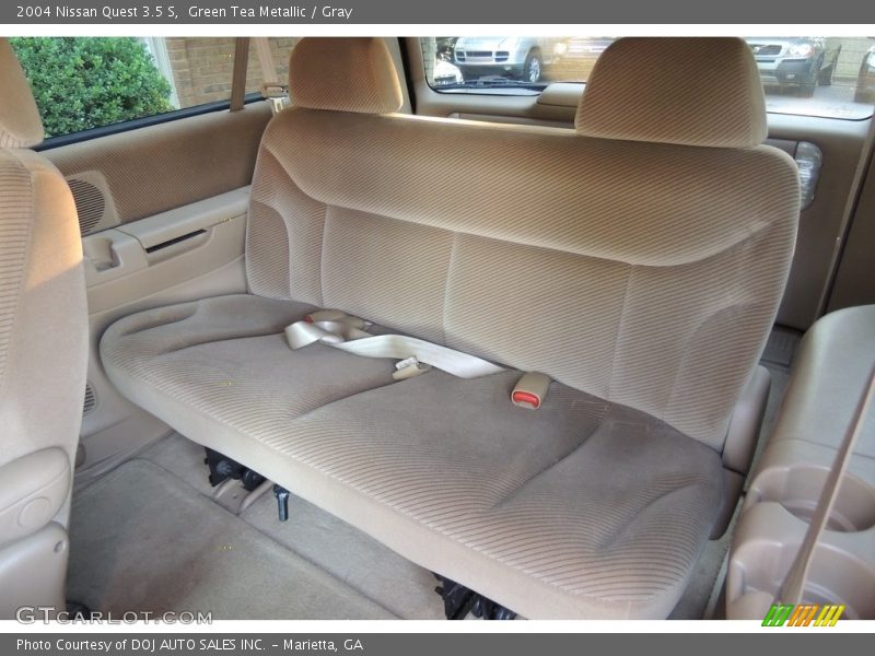 Green Tea Metallic / Gray 2004 Nissan Quest 3.5 S