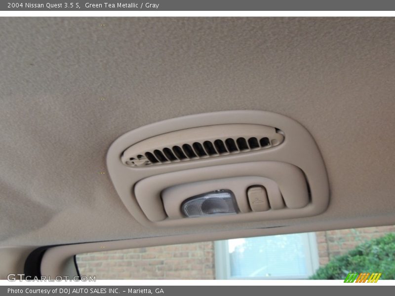 Green Tea Metallic / Gray 2004 Nissan Quest 3.5 S
