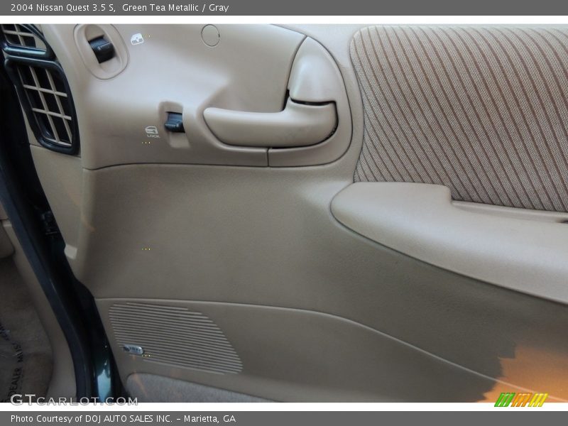 Green Tea Metallic / Gray 2004 Nissan Quest 3.5 S
