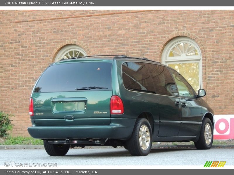 Green Tea Metallic / Gray 2004 Nissan Quest 3.5 S