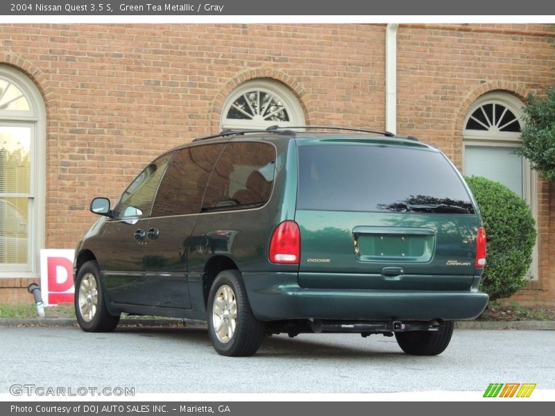 Green Tea Metallic / Gray 2004 Nissan Quest 3.5 S