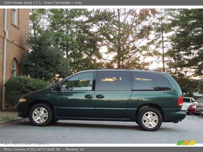 Green Tea Metallic / Gray 2004 Nissan Quest 3.5 S