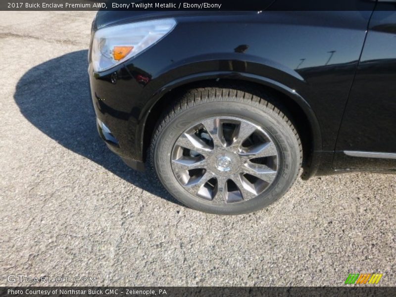 Ebony Twilight Metallic / Ebony/Ebony 2017 Buick Enclave Premium AWD