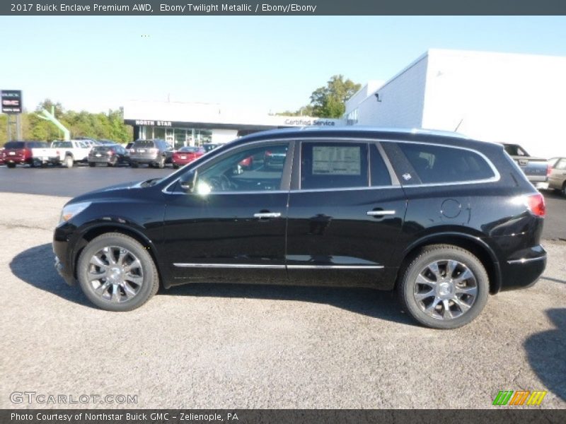 Ebony Twilight Metallic / Ebony/Ebony 2017 Buick Enclave Premium AWD