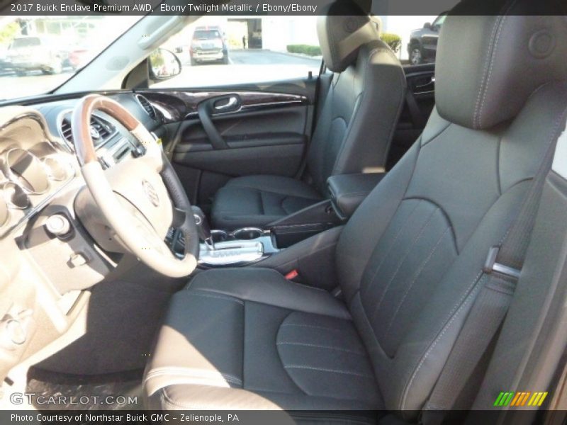 Ebony Twilight Metallic / Ebony/Ebony 2017 Buick Enclave Premium AWD