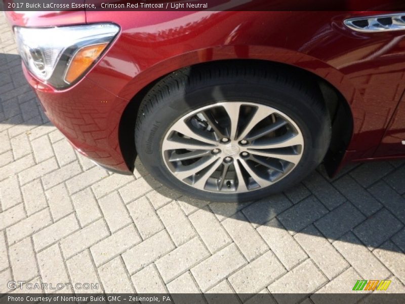 Crimson Red Tintcoat / Light Neutral 2017 Buick LaCrosse Essence