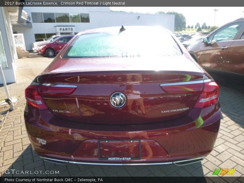 Crimson Red Tintcoat / Light Neutral 2017 Buick LaCrosse Essence