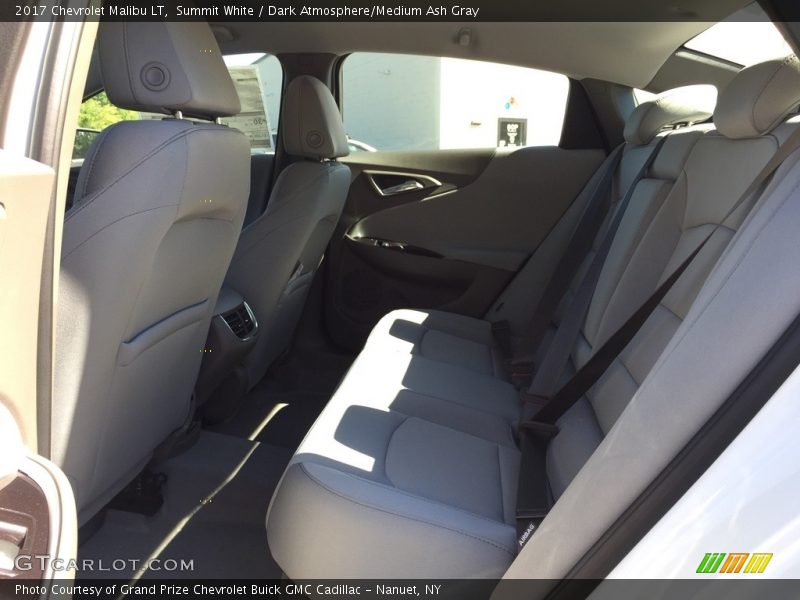 Summit White / Dark Atmosphere/Medium Ash Gray 2017 Chevrolet Malibu LT