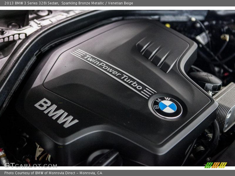 Sparkling Bronze Metallic / Venetian Beige 2013 BMW 3 Series 328i Sedan