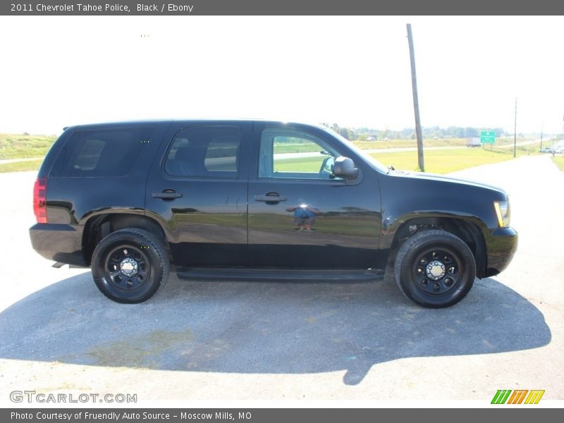 Black / Ebony 2011 Chevrolet Tahoe Police