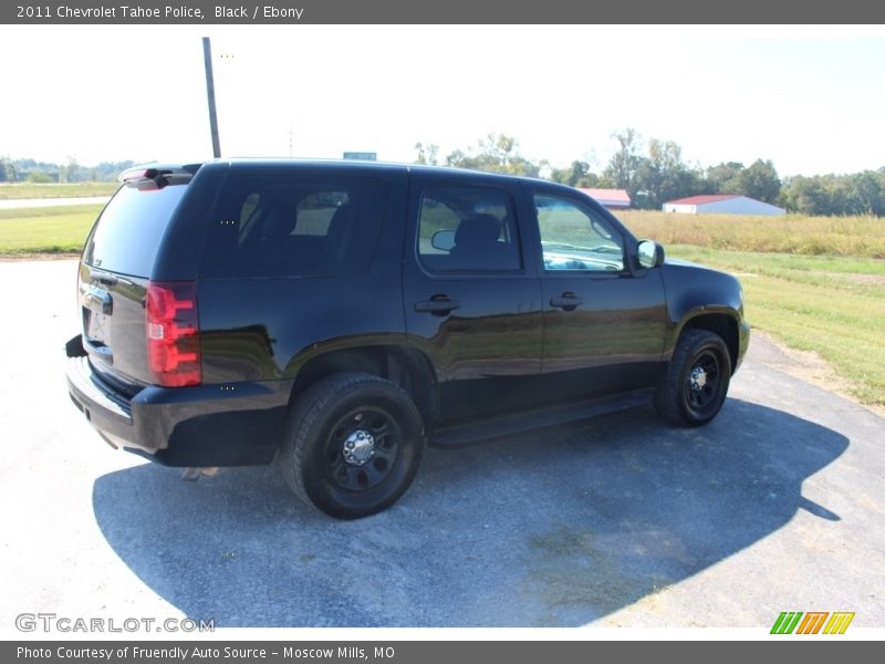 Black / Ebony 2011 Chevrolet Tahoe Police