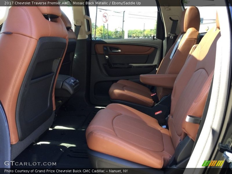 Rear Seat of 2017 Traverse Premier AWD