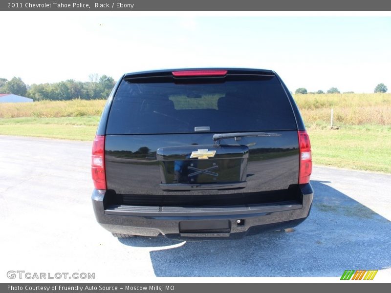 Black / Ebony 2011 Chevrolet Tahoe Police