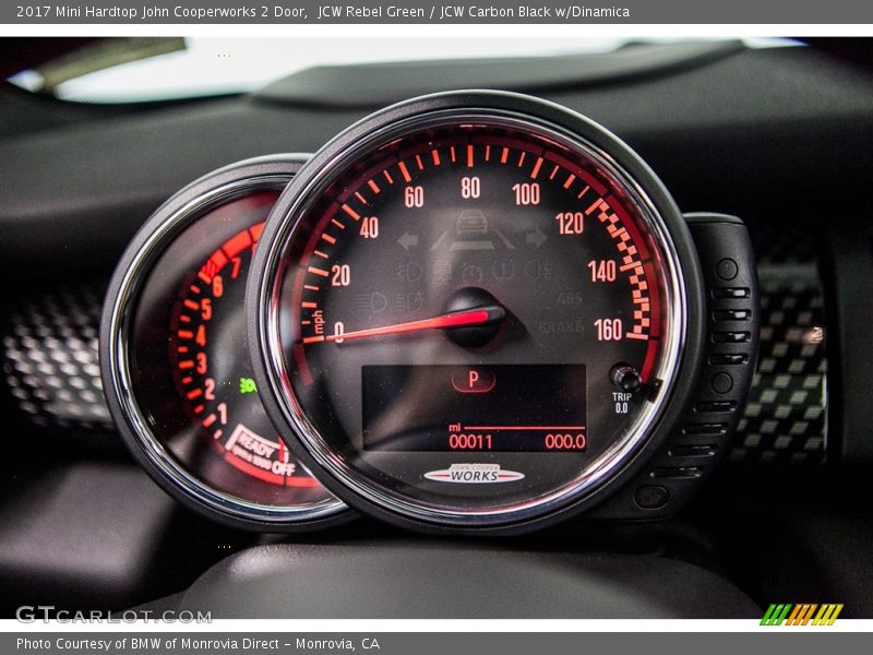  2017 Hardtop John Cooperworks 2 Door John Cooperworks 2 Door Gauges