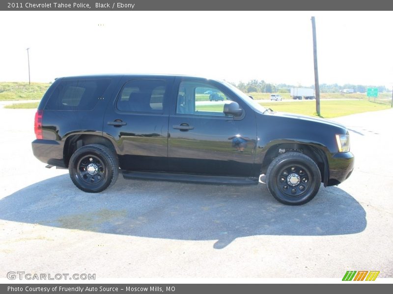 Black / Ebony 2011 Chevrolet Tahoe Police