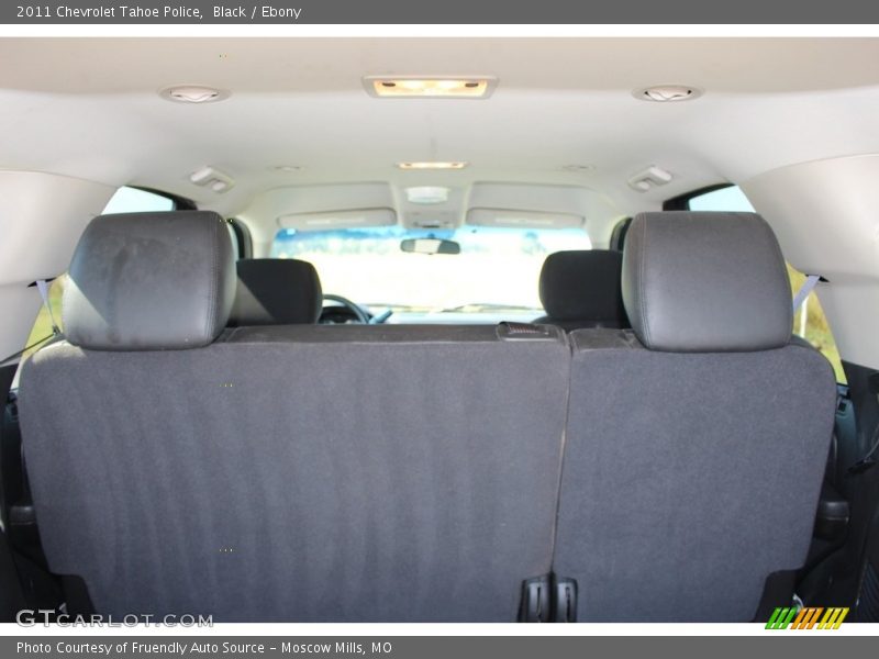 Black / Ebony 2011 Chevrolet Tahoe Police