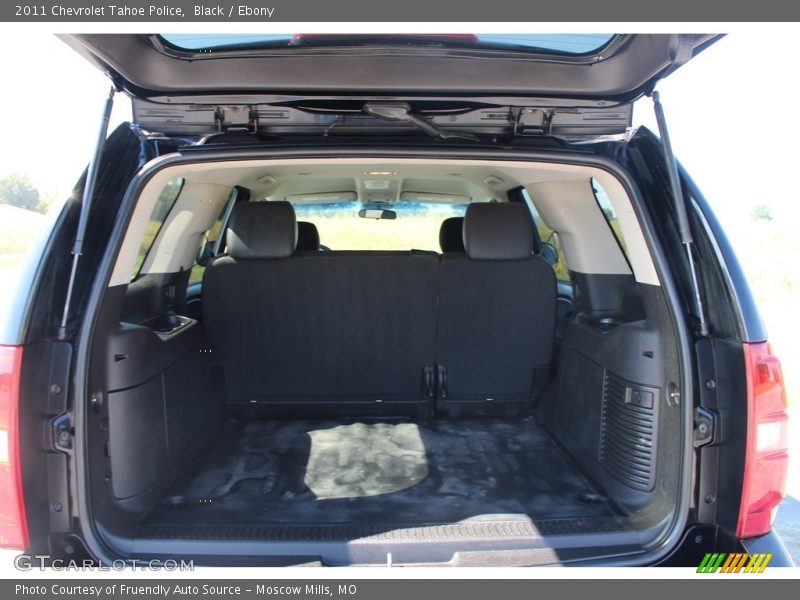 Black / Ebony 2011 Chevrolet Tahoe Police