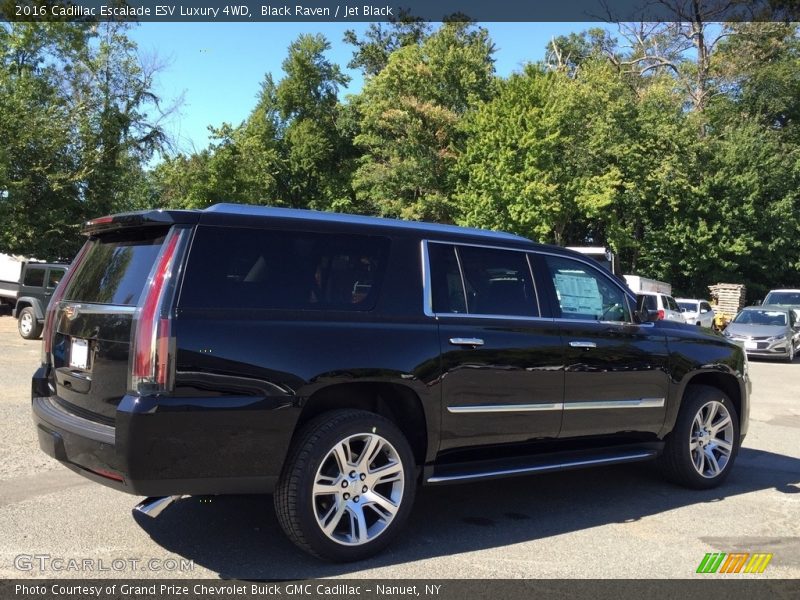 Black Raven / Jet Black 2016 Cadillac Escalade ESV Luxury 4WD