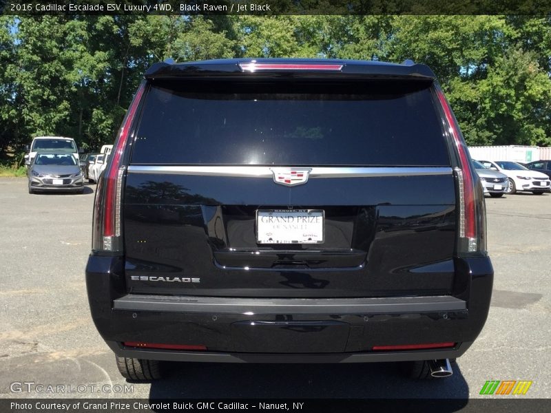 Black Raven / Jet Black 2016 Cadillac Escalade ESV Luxury 4WD