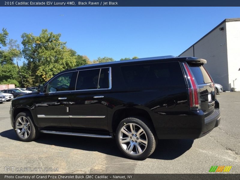 Black Raven / Jet Black 2016 Cadillac Escalade ESV Luxury 4WD