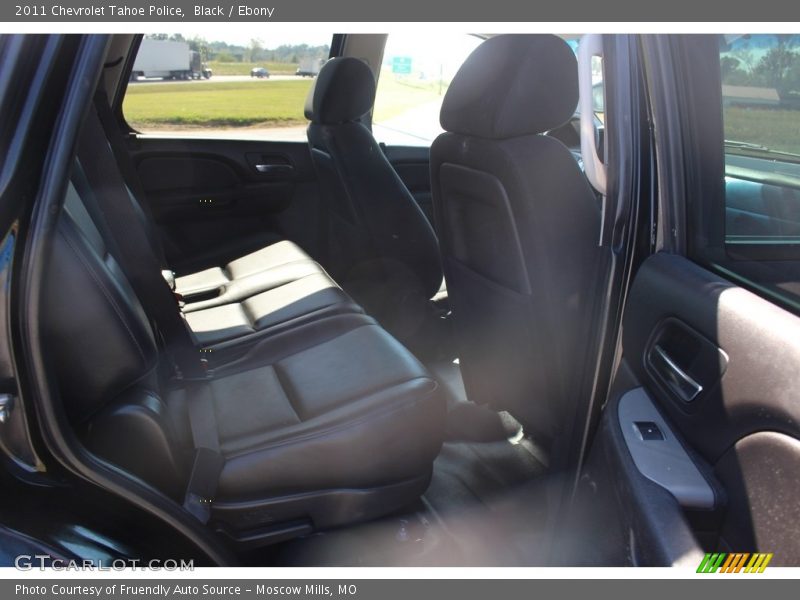 Black / Ebony 2011 Chevrolet Tahoe Police