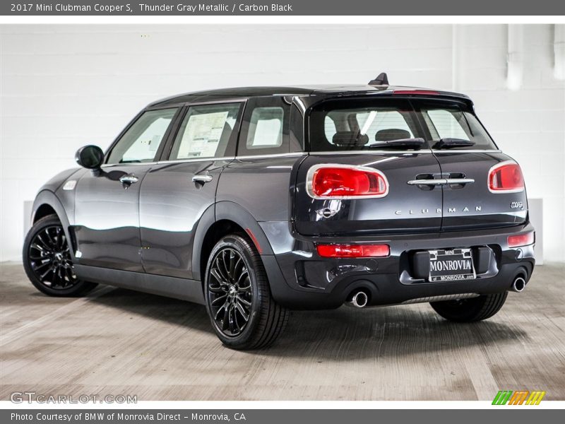 Thunder Gray Metallic / Carbon Black 2017 Mini Clubman Cooper S