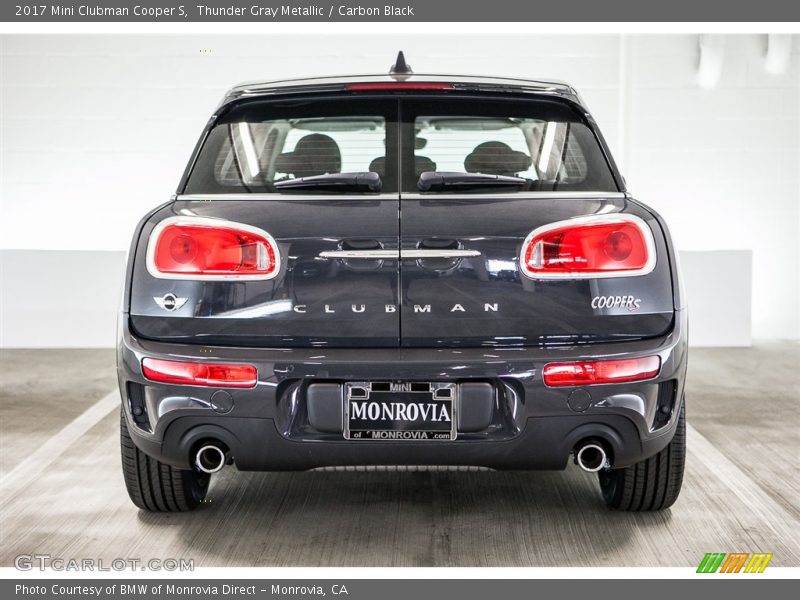 Thunder Gray Metallic / Carbon Black 2017 Mini Clubman Cooper S