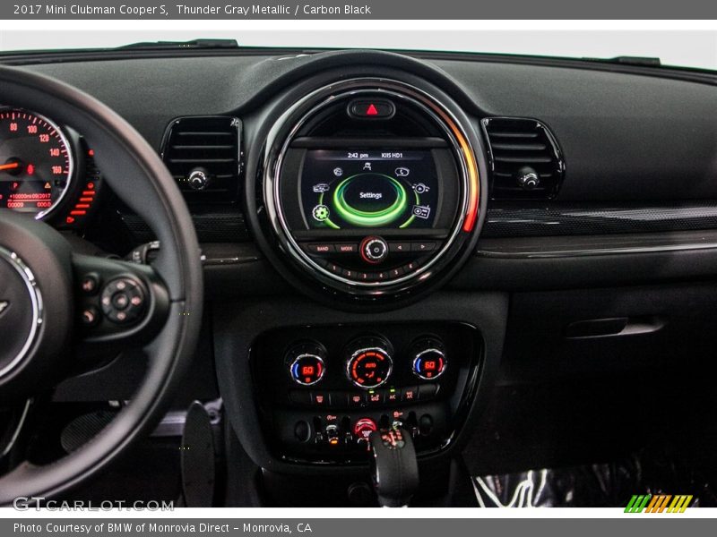 Thunder Gray Metallic / Carbon Black 2017 Mini Clubman Cooper S