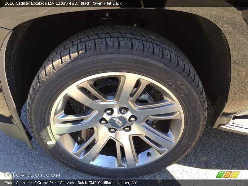 Black Raven / Jet Black 2016 Cadillac Escalade ESV Luxury 4WD