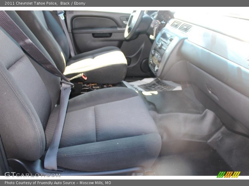 Black / Ebony 2011 Chevrolet Tahoe Police