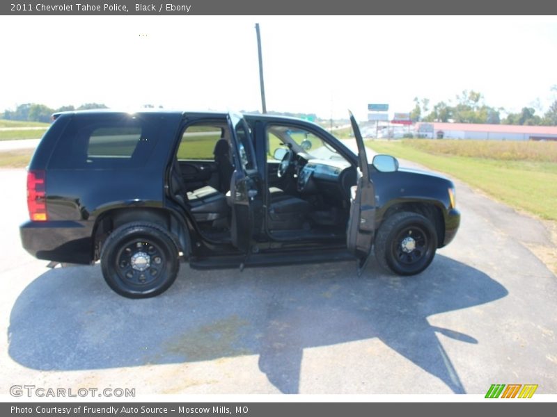 Black / Ebony 2011 Chevrolet Tahoe Police