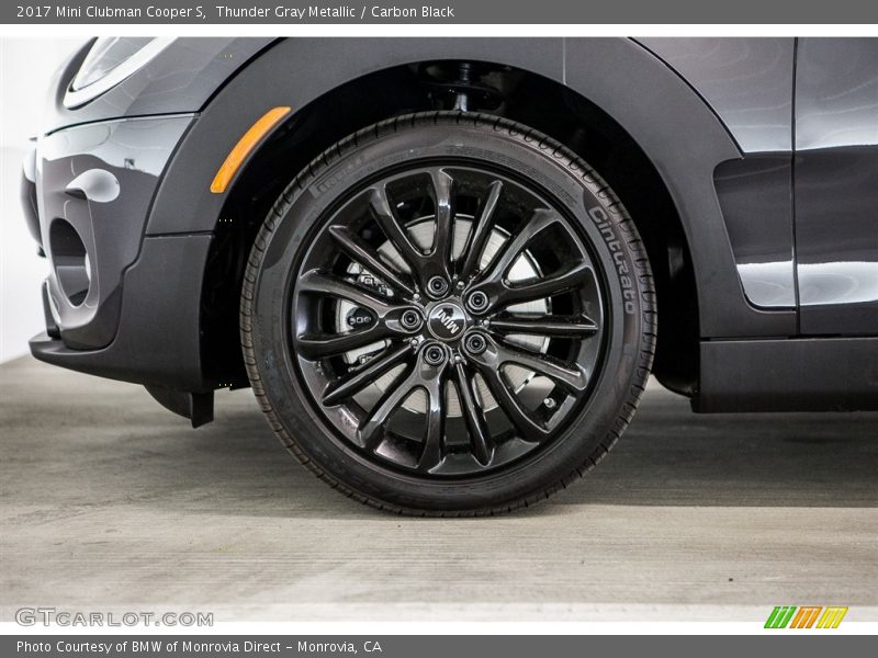 Thunder Gray Metallic / Carbon Black 2017 Mini Clubman Cooper S