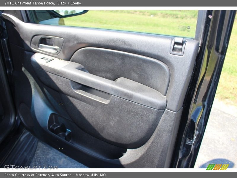 Black / Ebony 2011 Chevrolet Tahoe Police