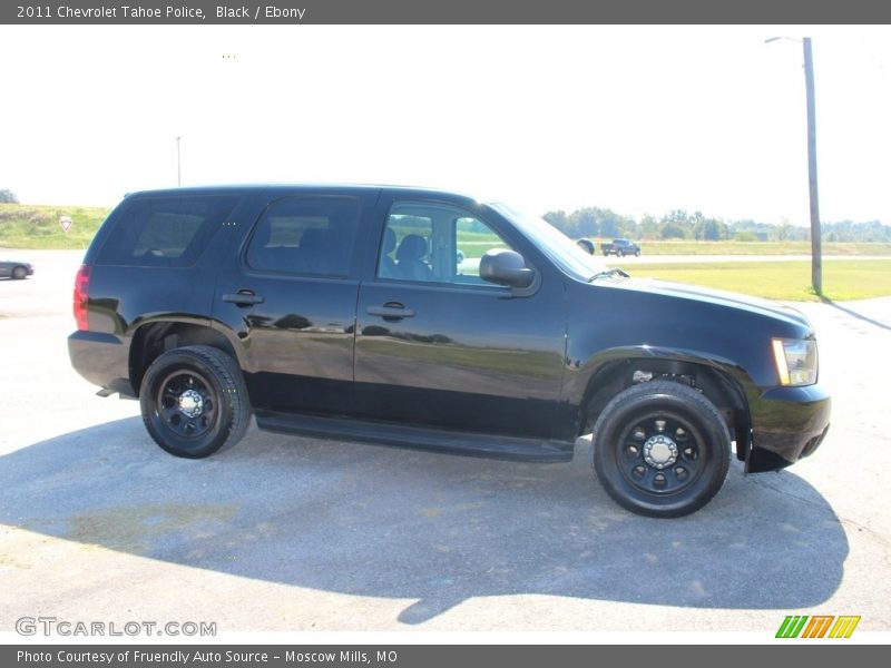 Black / Ebony 2011 Chevrolet Tahoe Police