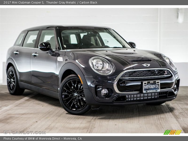 Thunder Gray Metallic / Carbon Black 2017 Mini Clubman Cooper S