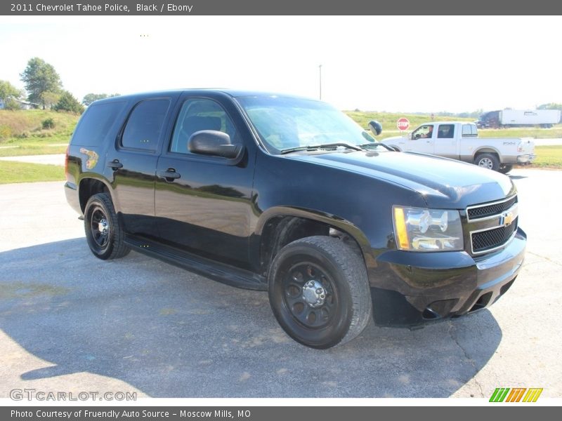 Black / Ebony 2011 Chevrolet Tahoe Police