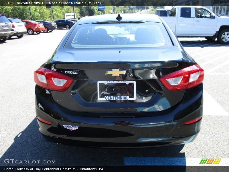 Mosaic Black Metallic / Jet Black 2017 Chevrolet Cruze LS
