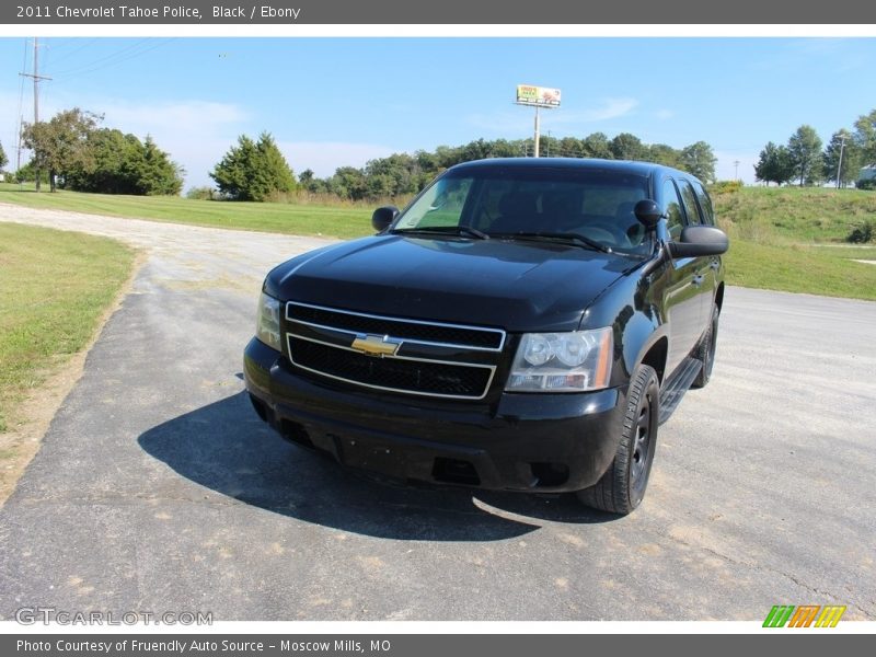 Black / Ebony 2011 Chevrolet Tahoe Police