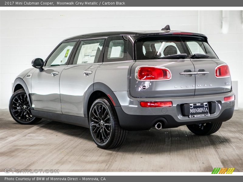 Moonwalk Grey Metallic / Carbon Black 2017 Mini Clubman Cooper