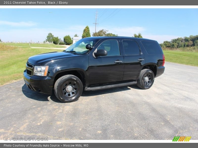 Black / Ebony 2011 Chevrolet Tahoe Police