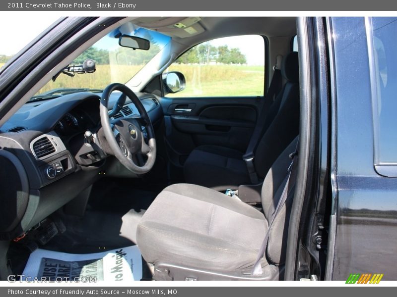 Black / Ebony 2011 Chevrolet Tahoe Police