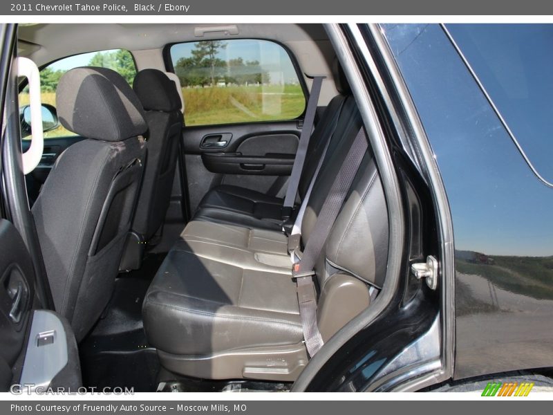 Black / Ebony 2011 Chevrolet Tahoe Police