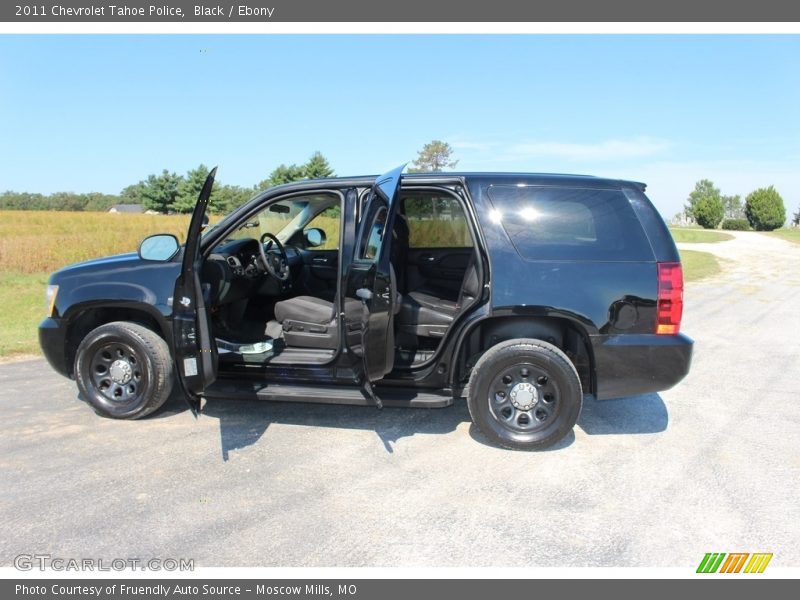 Black / Ebony 2011 Chevrolet Tahoe Police