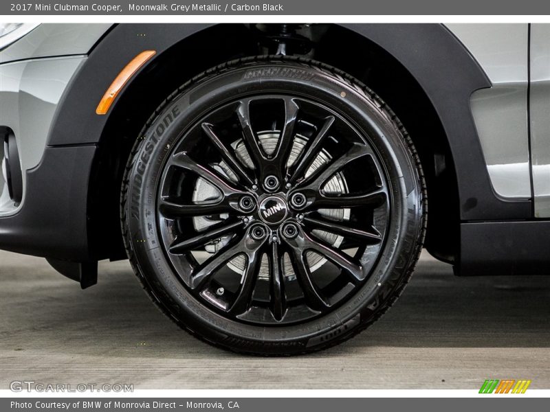 Moonwalk Grey Metallic / Carbon Black 2017 Mini Clubman Cooper