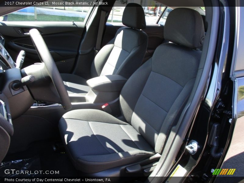 Mosaic Black Metallic / Jet Black 2017 Chevrolet Cruze LS
