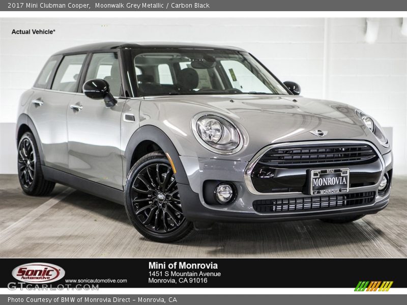 Moonwalk Grey Metallic / Carbon Black 2017 Mini Clubman Cooper