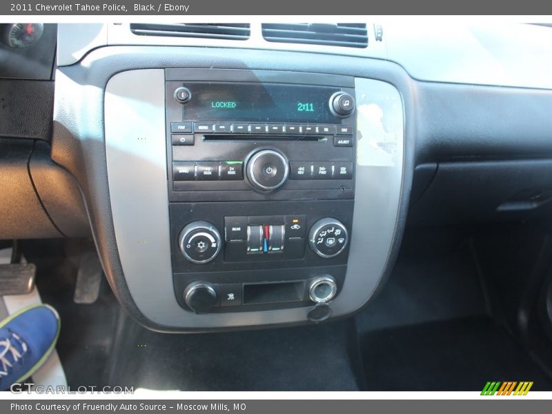 Black / Ebony 2011 Chevrolet Tahoe Police